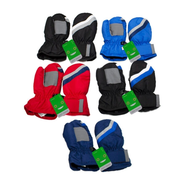 Wholesale Brand Name Toddler Ski Mitts – Asst. Colours & Patterns (2-3 Years) - Image 7