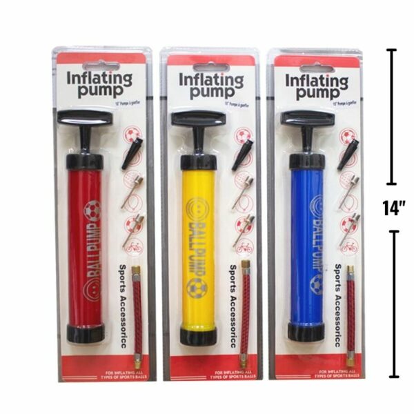 Wholesale Inflating Pump With Pins - Asst. Colours