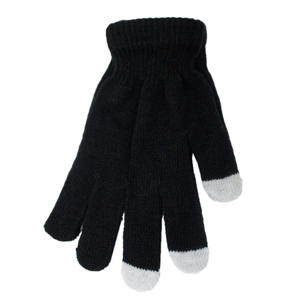 Wholesale Adult Premium Touch Screen Magic Glove - Black - Image 2