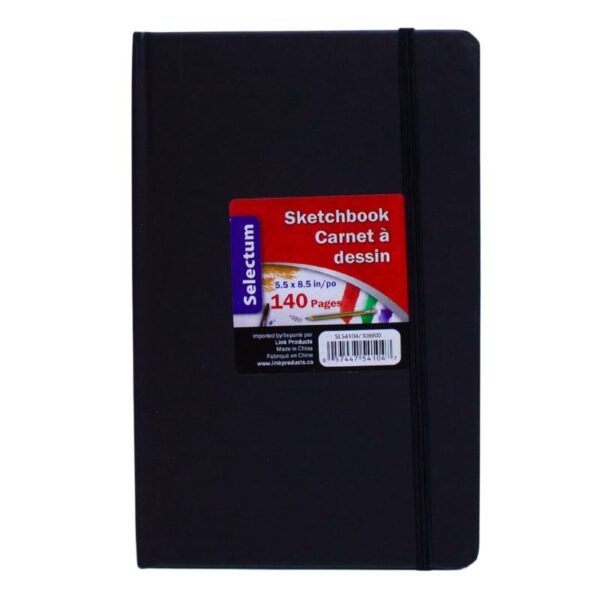 Wholesale Sketchbook/Notebook, Asst. Colours (Size: 5.5 x 8.5) - Image 3