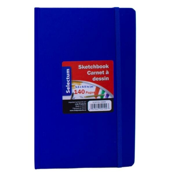 Wholesale Sketchbook/Notebook, Asst. Colours (Size: 5.5 x 8.5) - Image 4