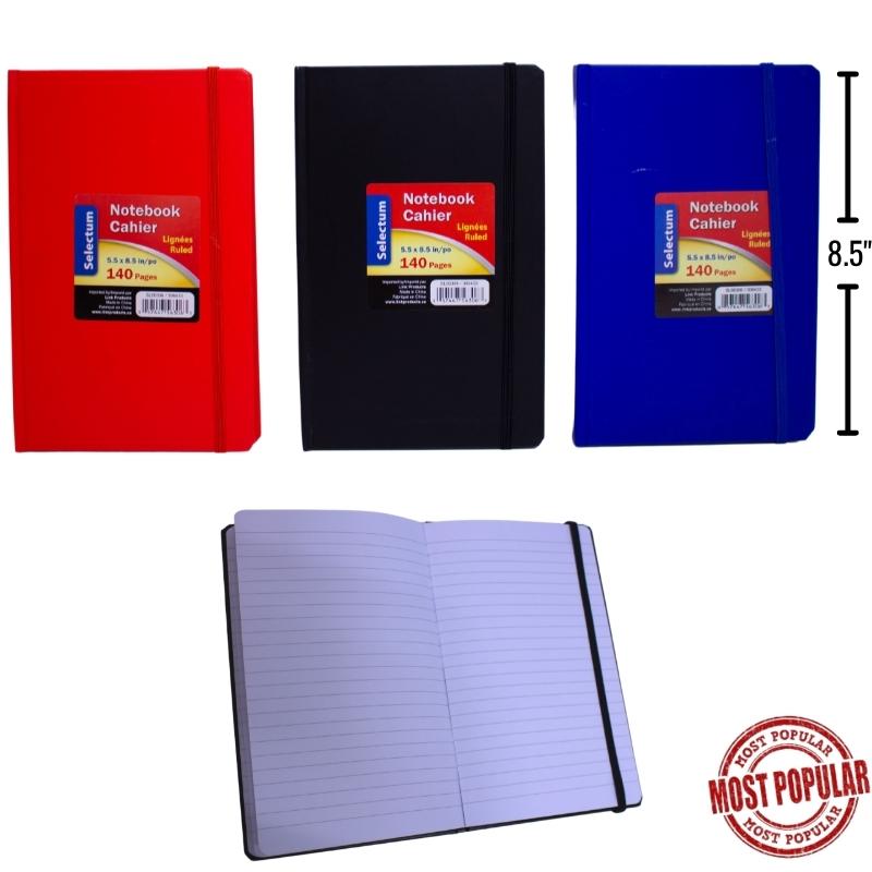 Wholesale Journal/Notebook Asst. Colours (Size 5.5 x 8.5) Bargains Group