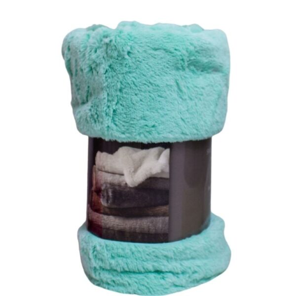 Wholesale Premium Asst. Plush Throw Blanket - Asst. Colours (50” x 60”) - Image 9