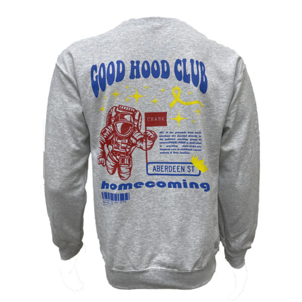 Custom Adult Crew Neck Fleece Top, Assorted Colours (Size: S-XL) - Image 3