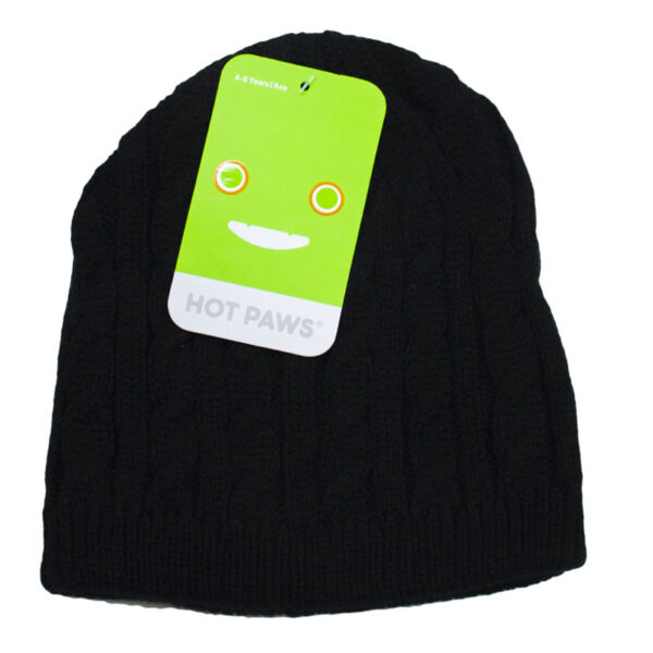 Wholesale Brand Name Kids' Cable Knit Winter Toque - Asst. Colours (4-6 Years) - Image 5