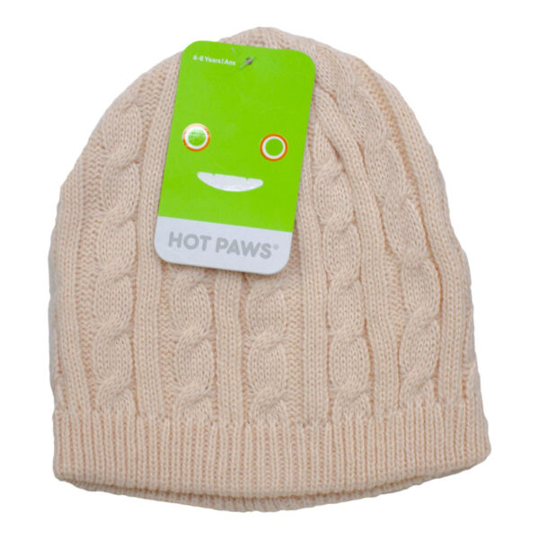Wholesale Brand Name Kids' Cable Knit Winter Toque - Asst. Colours (4-6 Years) - Image 2