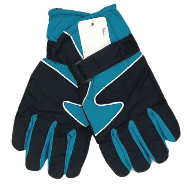 Wholesale Ladies'Youth Ski Gloves turquoise