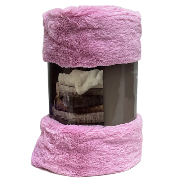 Wholesale Premium Asst. Plush Throw Blanket - Asst. Colours (50” x 60”) - Image 6