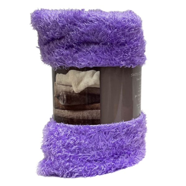 Wholesale Premium Asst. Plush Throw Blanket - Asst. Colours (50” x 60”) - Image 17