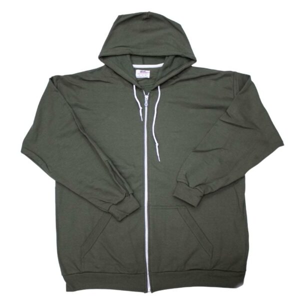 Wholesale Adult Full Zip Hoodie (Size XL) - Image 5