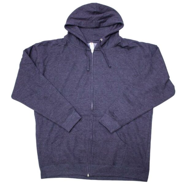 Wholesale Adult Full Zip Hoodie (Size 2XL) - Image 2