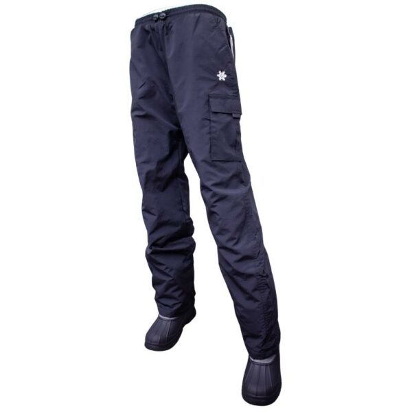 Wholesale Ladies Ski Pants with Polar Fleece Lining - Black Only (Size: S-XL) - Image 2