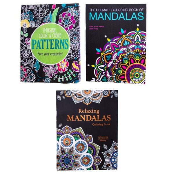 Wholesale Adult Colouring Books - Asst. Styles (Size 8.5″ x 11″) - Image 3