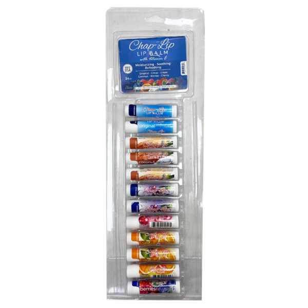 Wholesale Chap- Lip Balm - Asst. Fruit Flavours