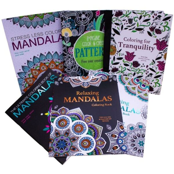 Wholesale Adult Colouring Books - Asst. Styles (Size 8.5″ x 11″) - Image 5