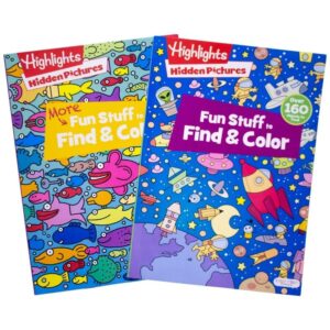 Wholesale Highlights Activity Book - Find & Colour, Asst. Styles - Size 7.75" x 10.75")