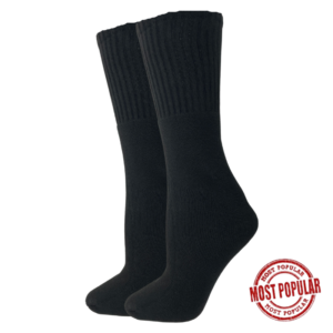 Wholesale Adult Sports Socks - Black