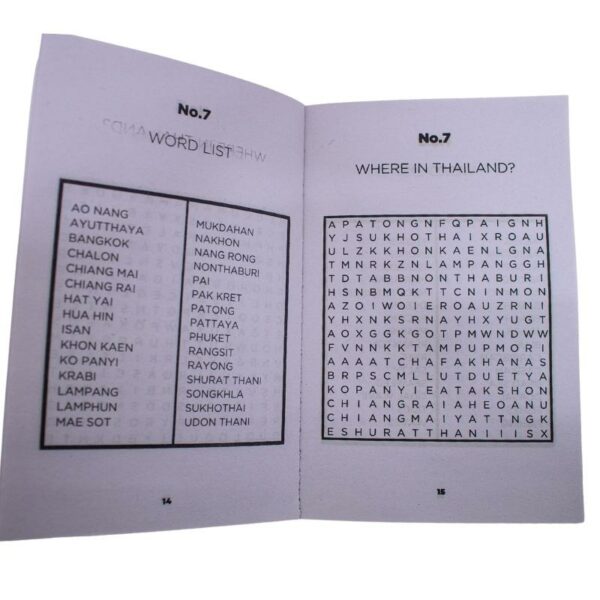 Wholesale Word Search Activity Books - Large Print (5" x 8") - Image 2