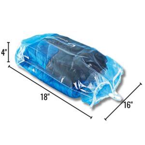 Wholesale Clear Drawcord Bag (16 x 18 x 4″)