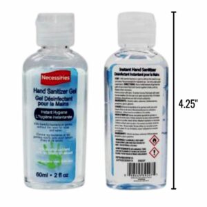 Wholesale Hand Sanitizer Gel, 70% Alcohol (60ml)