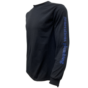 Custom Adult Gildan Dry Blend Long Sleeve T-Shirt (Size: S - L)
