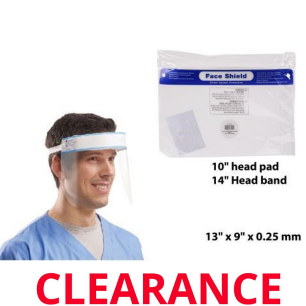 Wholesale Anti-Fog Full Face Coverage Safety Shield with Elastic Band