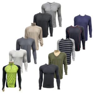 wholesale thermal tops AVAILABLE IN ASSORTED STYLES AND COLOURS