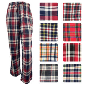 WHOLESALE ADULD FLANNEL PJ PANT S-XL in assorted colours, size s-xl