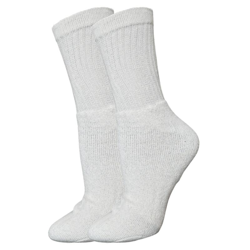 Wholesale Adult White Sports Socks 3-Pack in Canada