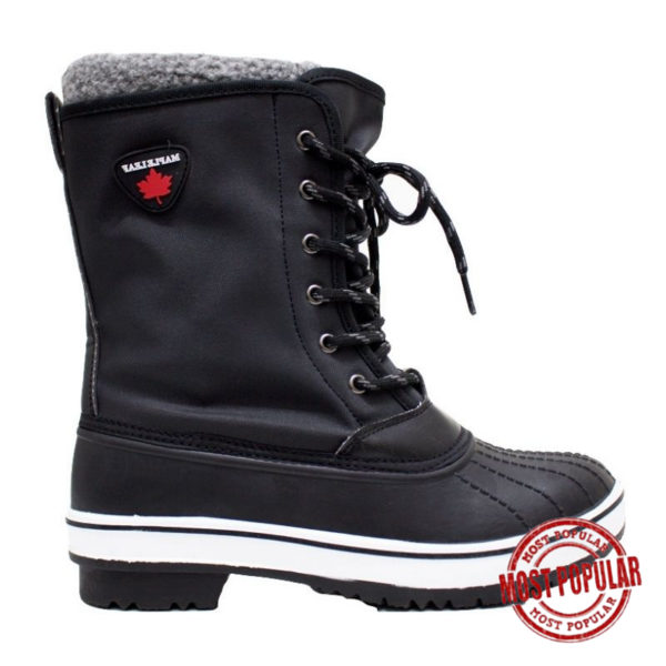 Wholesale Ladies' Winter Boots, Black (Size 5-10)