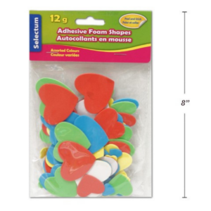 wholesale FOAM STICKER in HEART shapes