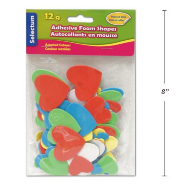 wholesale FOAM STICKER in HEART shapes