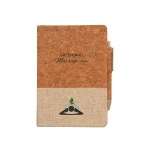 Custom Montado Cork And Linen Journal