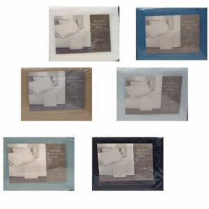 Sheet Set 4PC Double Set Assorted Solid Colours