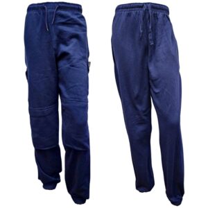 Wholesale Adult Fleece Track Pant Navy- Size 2X-Large