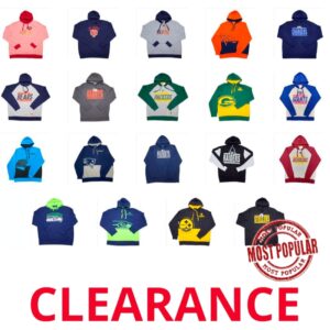 Wholesale Adult Football Hoodie – (Size S – 2XL)