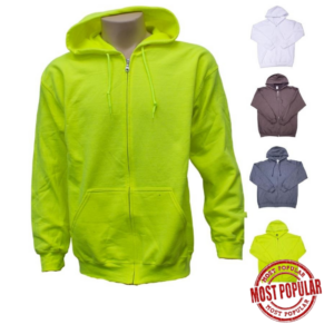 Wholesale Adult Full Zip Hoodie (Size L)