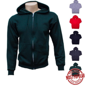 Wholesale Adult Full Zip Hoodie (Size S)