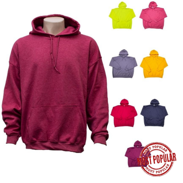 Wholesale Adult Hoodie - Asst. Colours (Size 3XL)