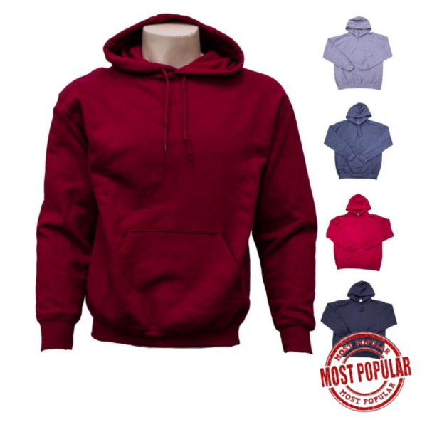 Wholesale Adult Hoodie - Asst. Colours (Size M)