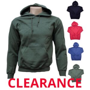 Wholesale Adult Hoodie – Asst. Colours (Size S)