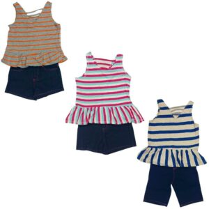 Wholesale Girls Tank & Short Set (Size 7-12)