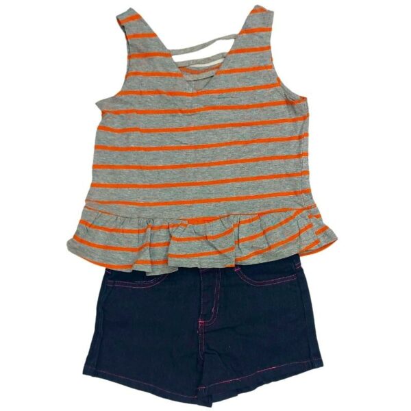 Wholesale Girls Tank & Short Set (Size: 7-12) - Image 2