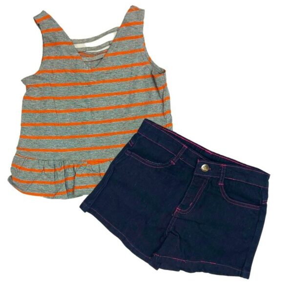 Wholesale Girls Tank & Short Set (Size: 7-12) - Image 3