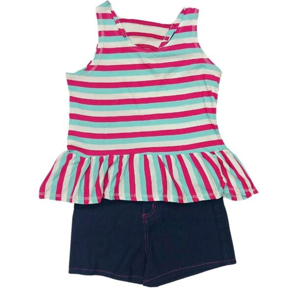 Wholesale Girls Tank & Short Set (Size: 7-12) - Image 4
