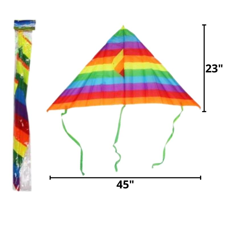 Wholesale Kite Rainbow 45" X 23" in Canada Bargains Group