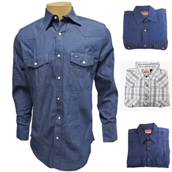 Wholesale Men's Brand Name Dress Shirt Long Sleeve (Sizes: S-XL) - Image 5