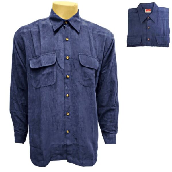 Wholesale Men's Brand Name Dress Shirt Long Sleeve (Sizes: S-XL) - Image 4