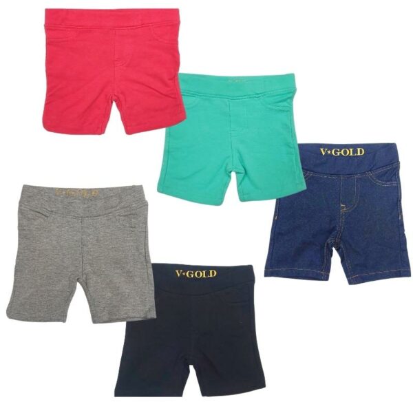 Wholesale Toddler Girl's Shorts Assorted Colours (Size 2T - 4T)