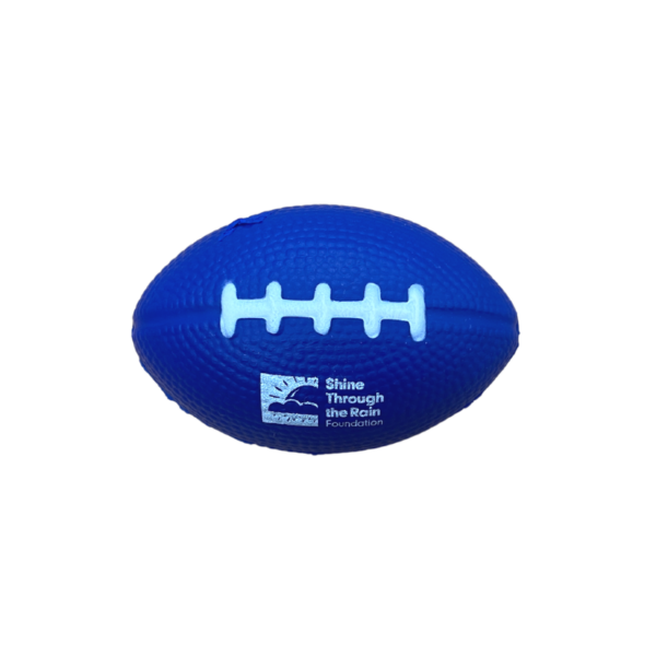 Custom Football Shape Stress Ball